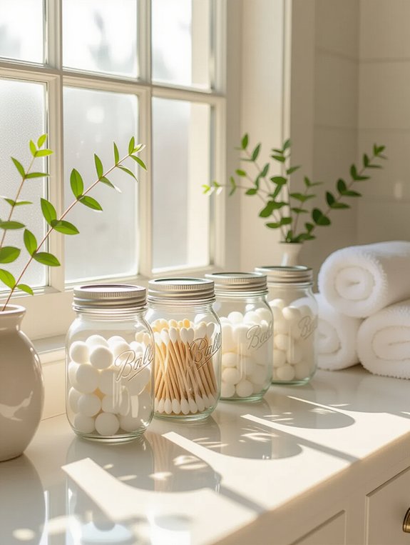 stylish bathroom organization solution
