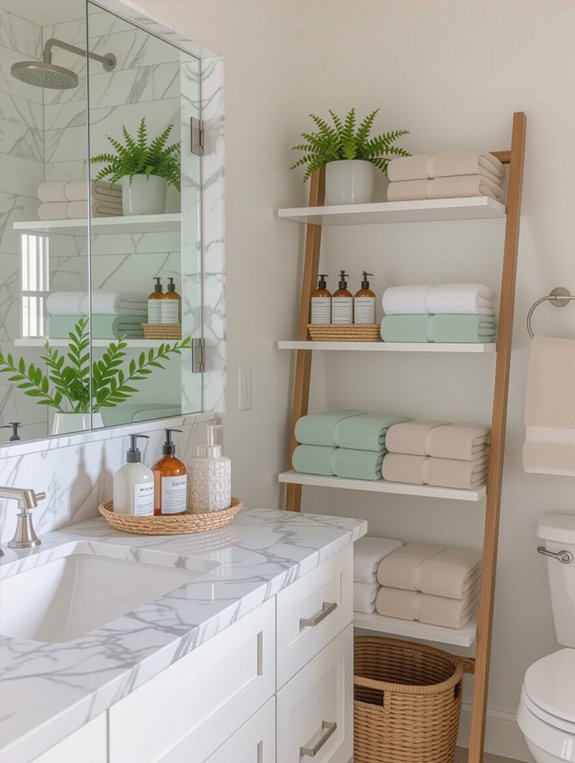 stylish bathroom storage solutions