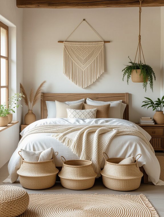stylish boho storage solution