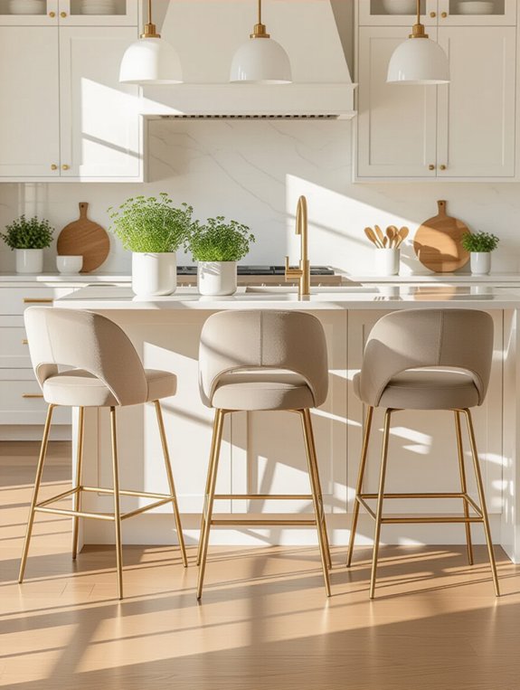 stylish contemporary bar stools