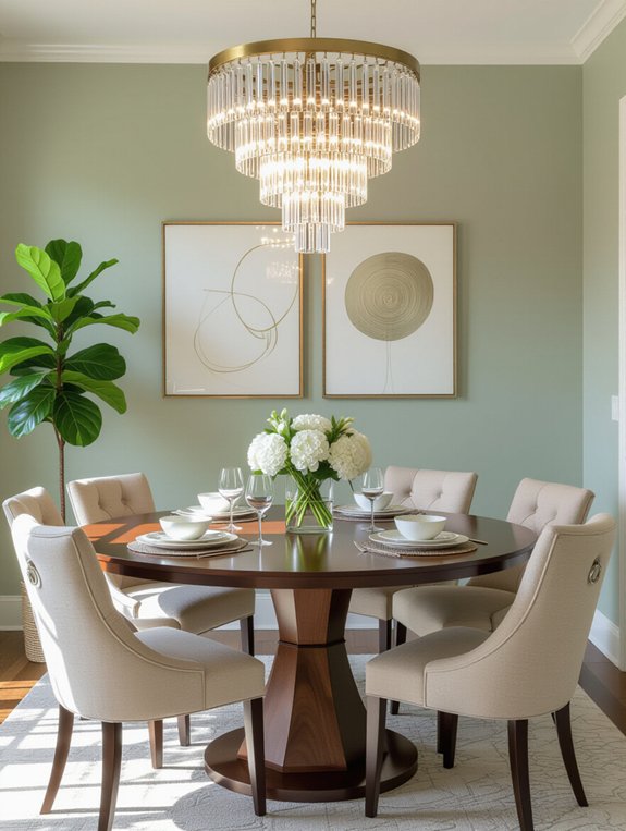 stylish dining table selection