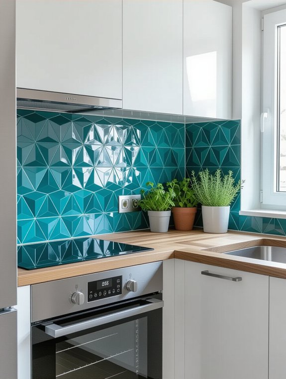 stylish kitchen backsplash design