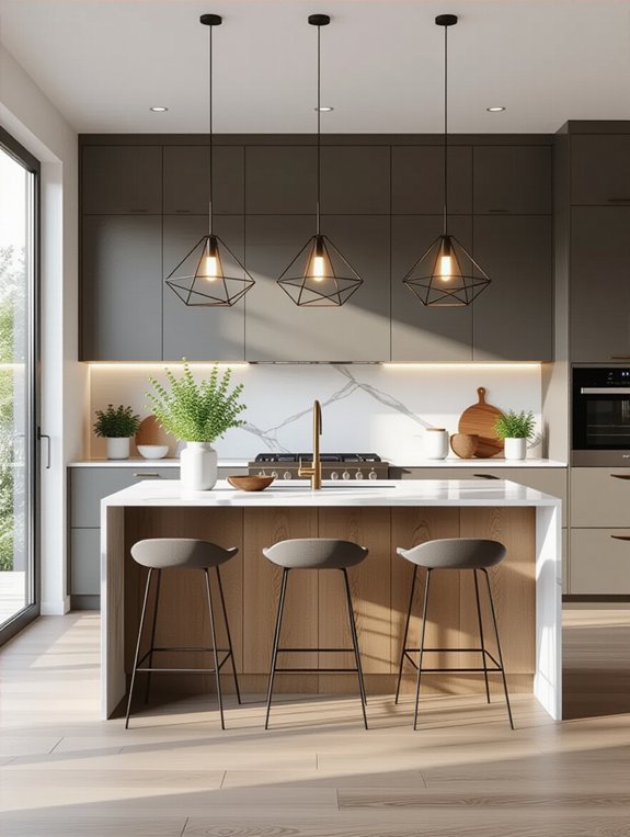 stylish kitchen lighting options