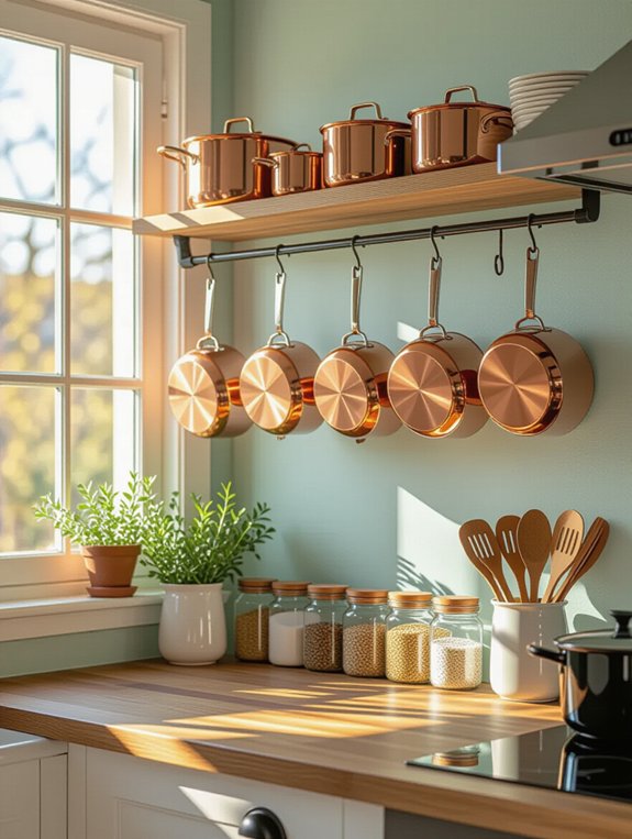 stylish kitchen organization solution