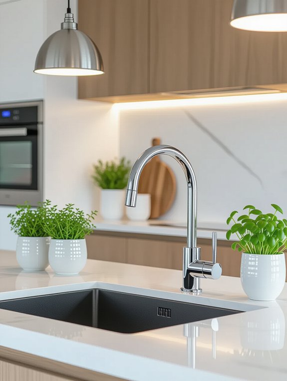 stylish modern faucet upgrade