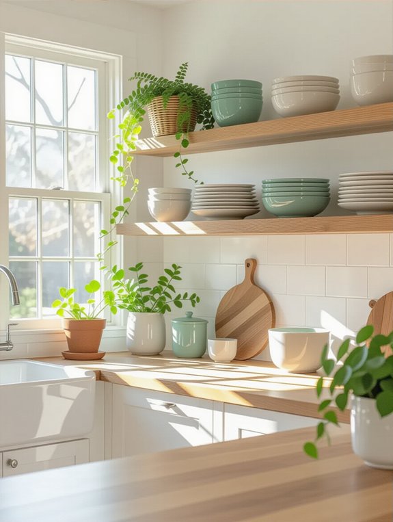 stylish open shelving ideas