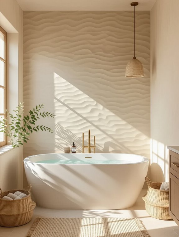 subtle patterns enhance tranquility