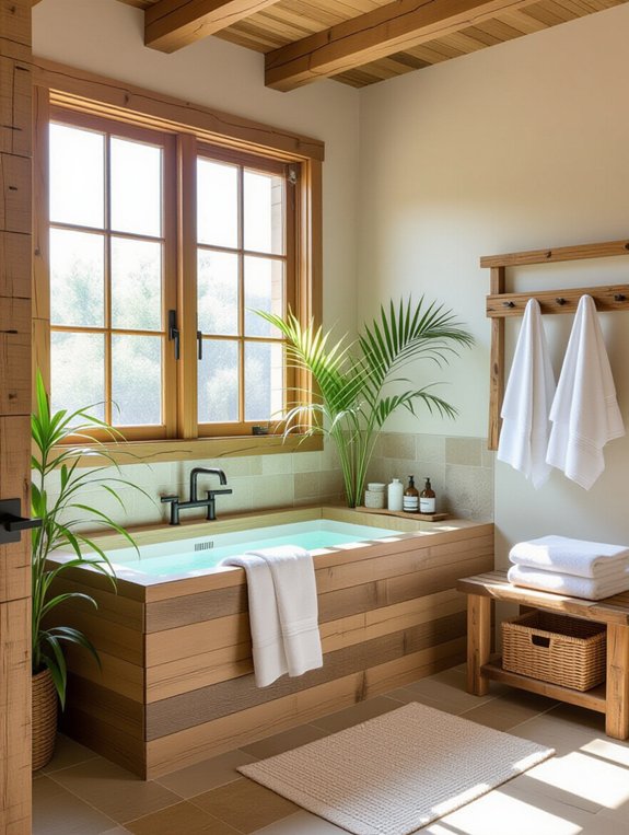 sustainable bathroom design elements