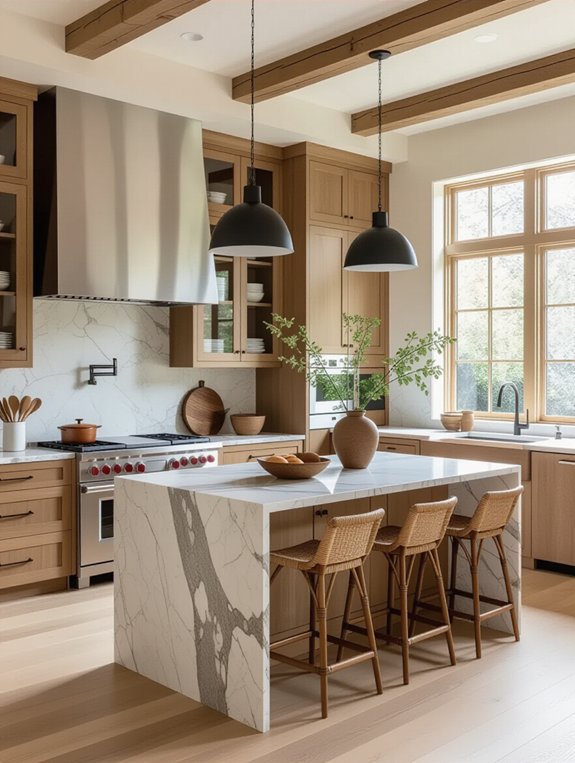 sustainable luxury kitchen materials