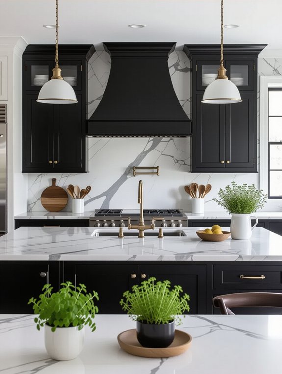 timeless black and white elegance
