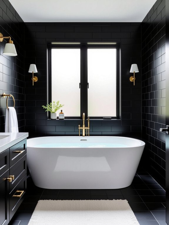 timeless black and white elegance