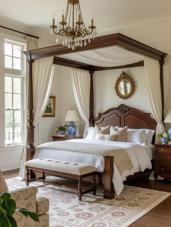 timeless classic bedroom elegance