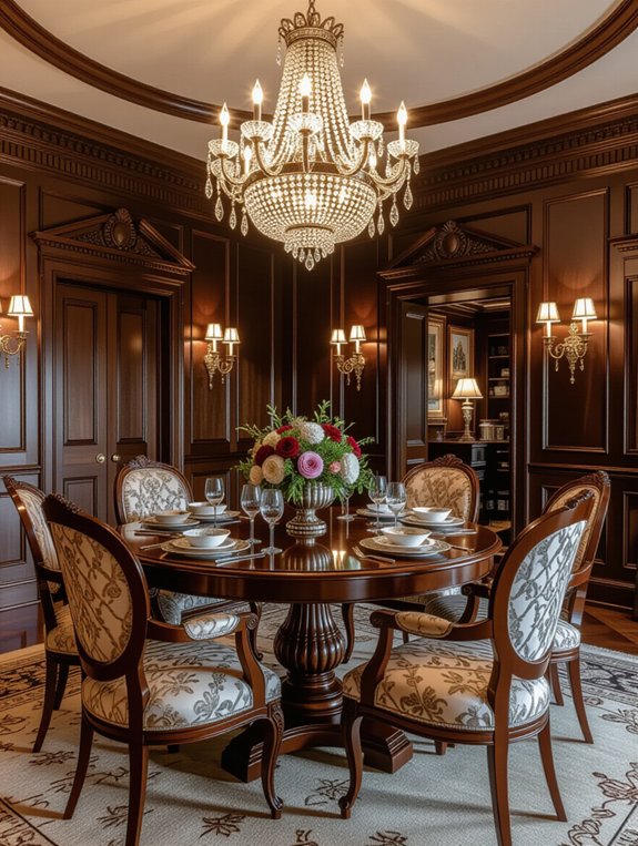 timeless elegance in dining