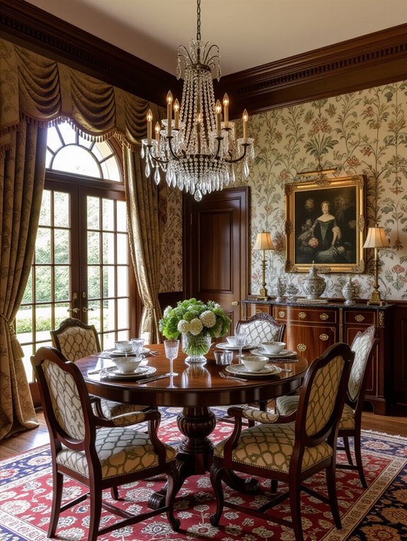 timeless elegance in dining