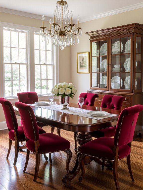 timeless elegance in dining