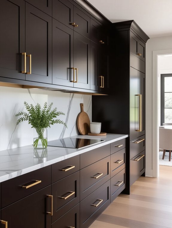 timeless espresso cabinet choice