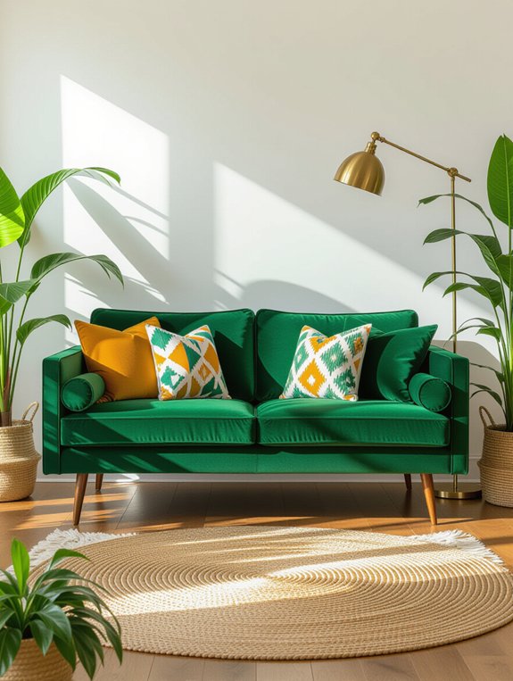 timeless mid century modern sofas