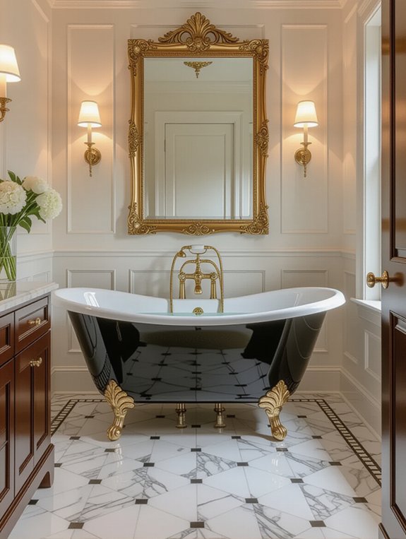 timeless sophistication in bathrooms