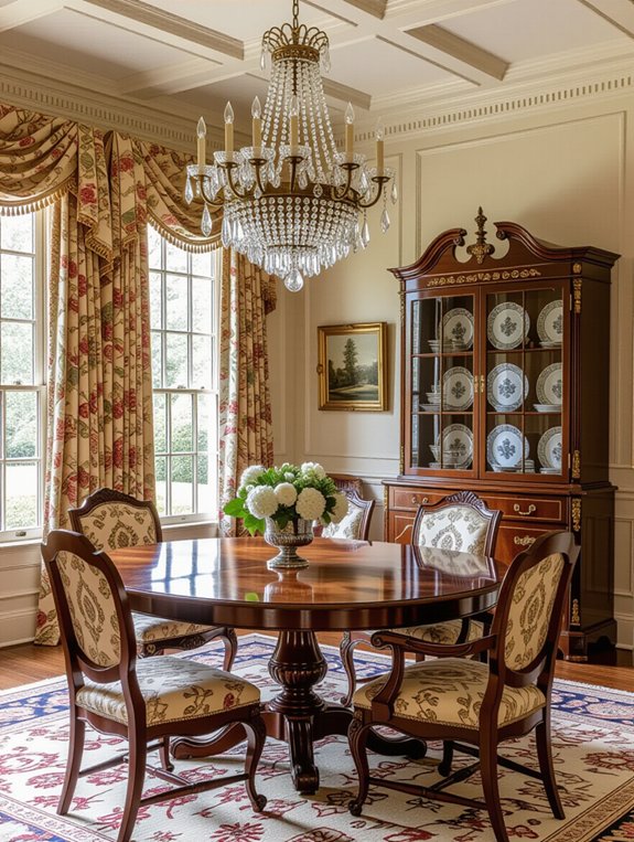 timeless vintage dining elegance