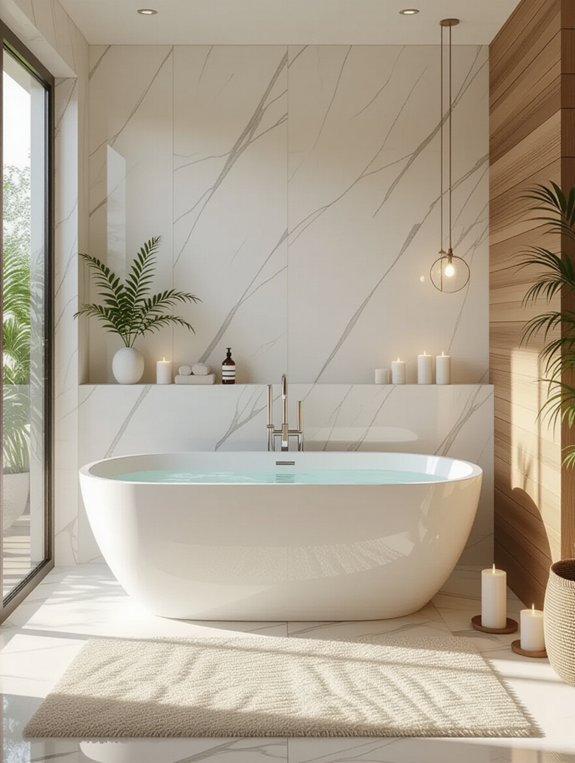 tranquil bathroom retreat elements