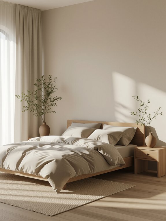 tranquil low profile beds