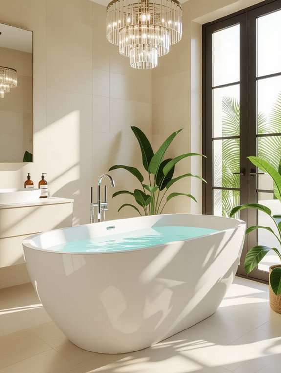 transform bathroom with statement bathtub