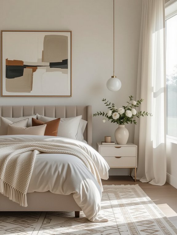 transform bedroom with art