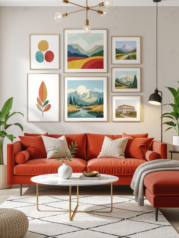 transform wall with art