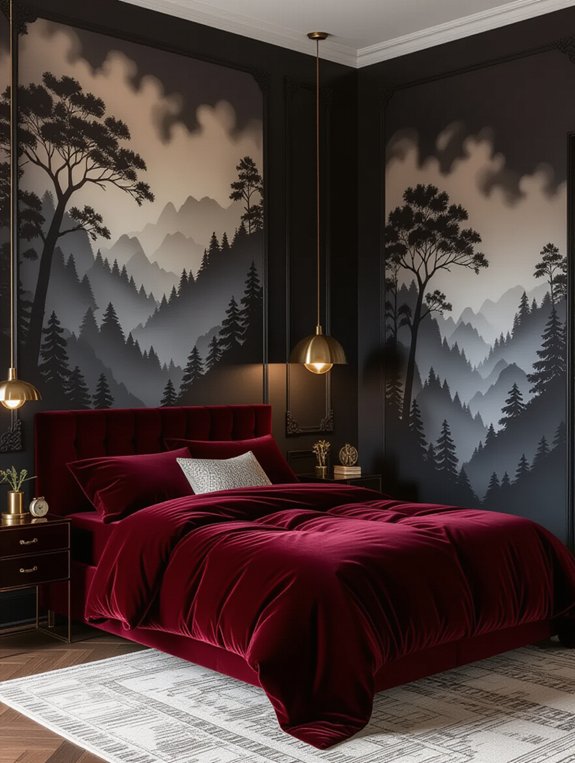 transformative artistic bedroom murals