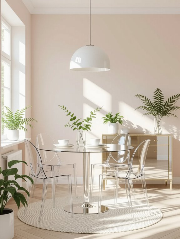 transparent furniture for space