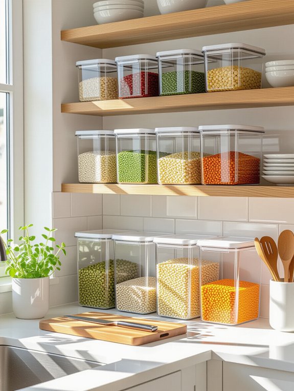 transparent storage enhances organization
