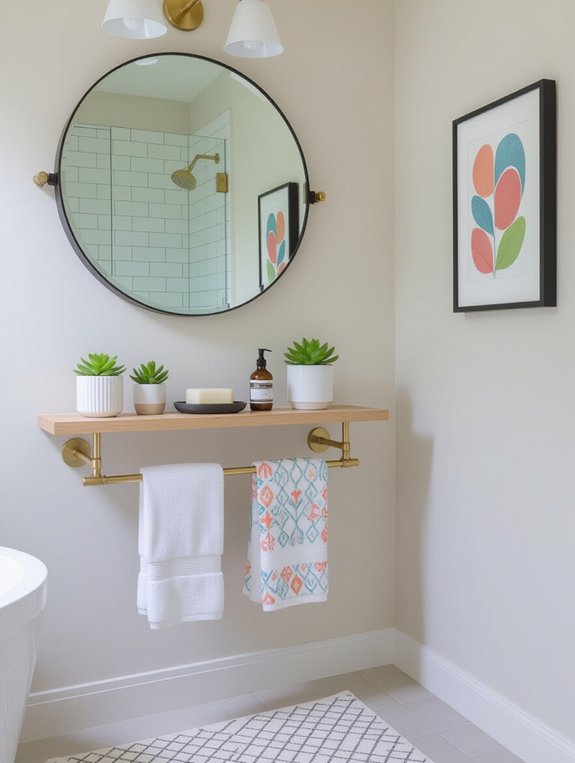 trendy bathroom d cor accessories