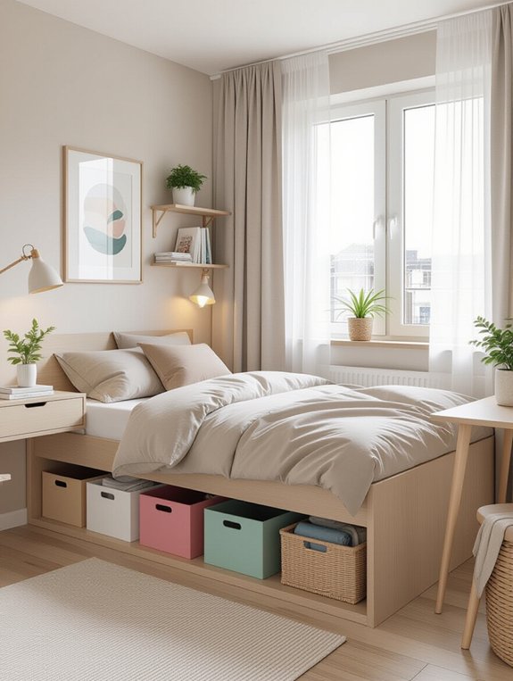 under bed storage solutions maximize space