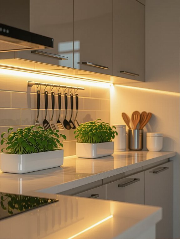 under cabinet kitchen lighting