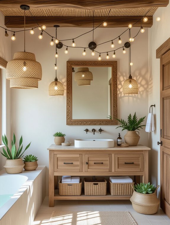 unique bohemian lighting fixtures
