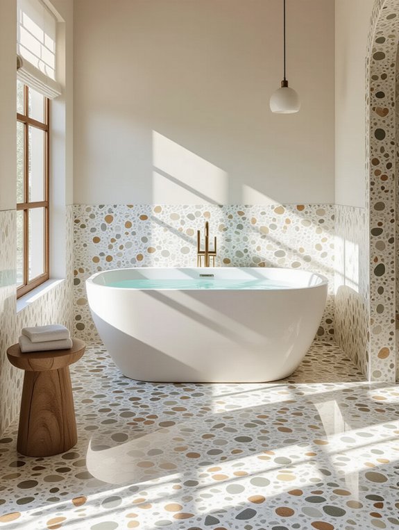 unique customizable terrazzo patterns