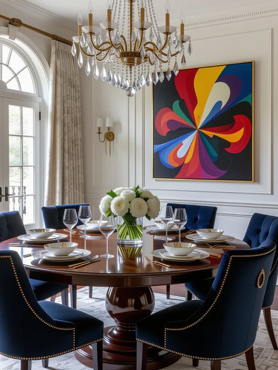 unique decor for dining