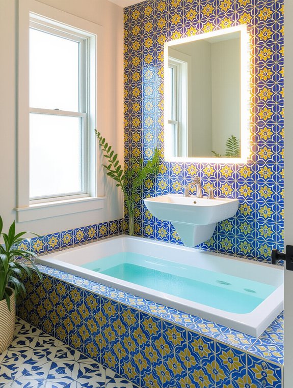 unique geometric tile designs