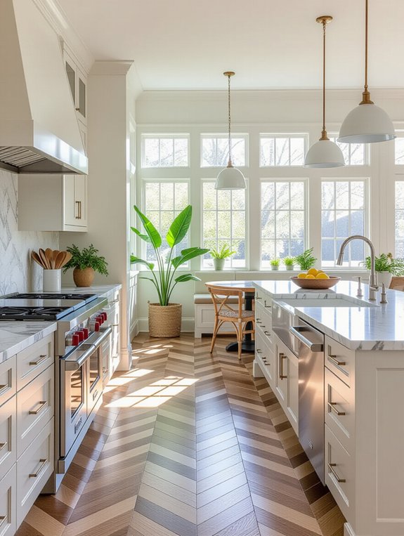 unique kitchen flooring options