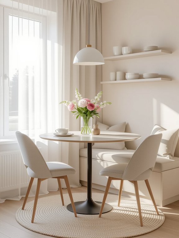 versatile drop leaf dining solution