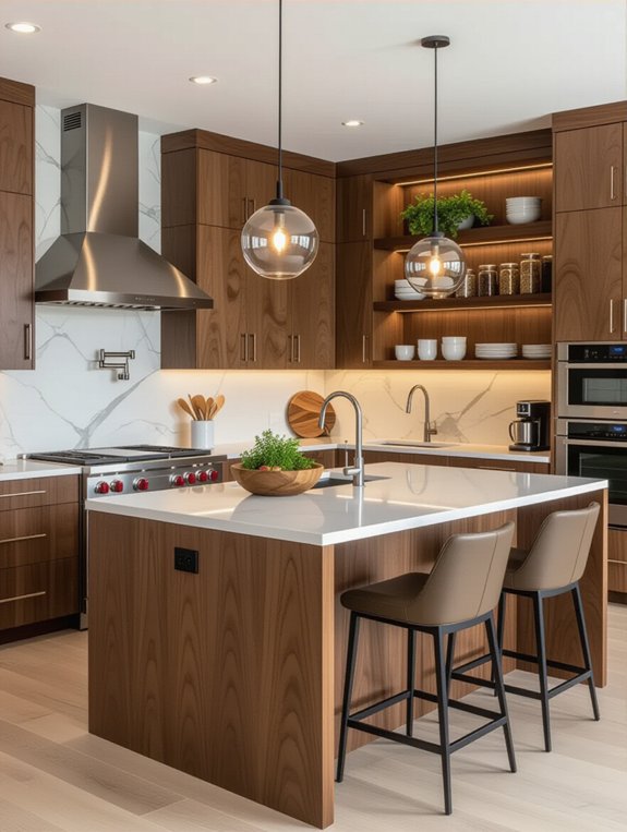 versatile kitchen island design