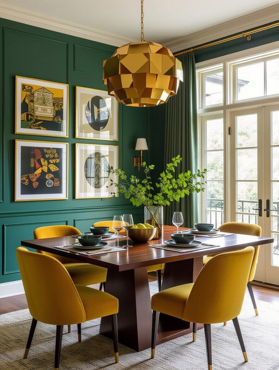vibrant bold color schemes