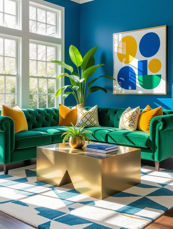 vibrant colors and patterns