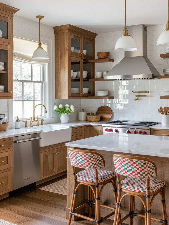 vintage character in kitchens