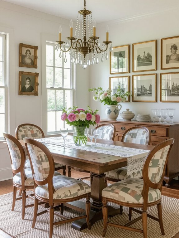 vintage charm dining room