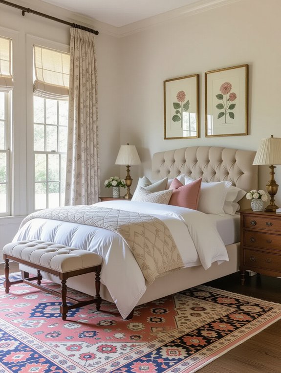 vintage charm for bedrooms