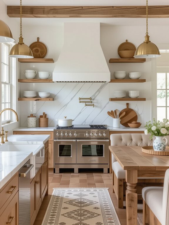 vintage kitchen warmth charm