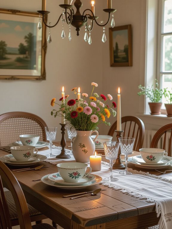 warm ambience with candles