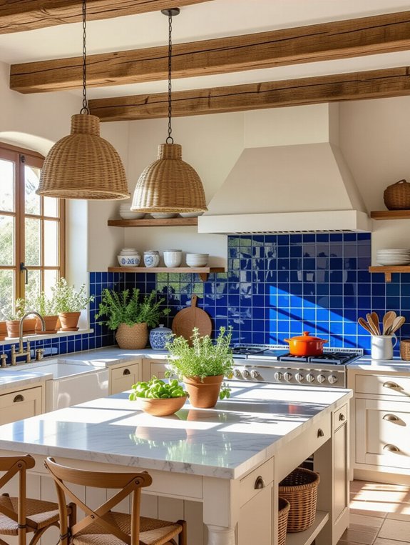 warm rustic mediterranean charm