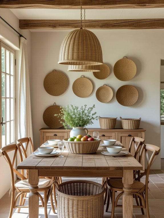 woven baskets for organization